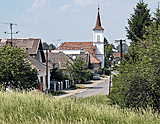 Blick auf den Ort Sap